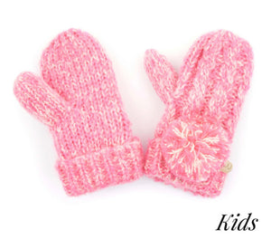 C.C Kids Pom Gloves