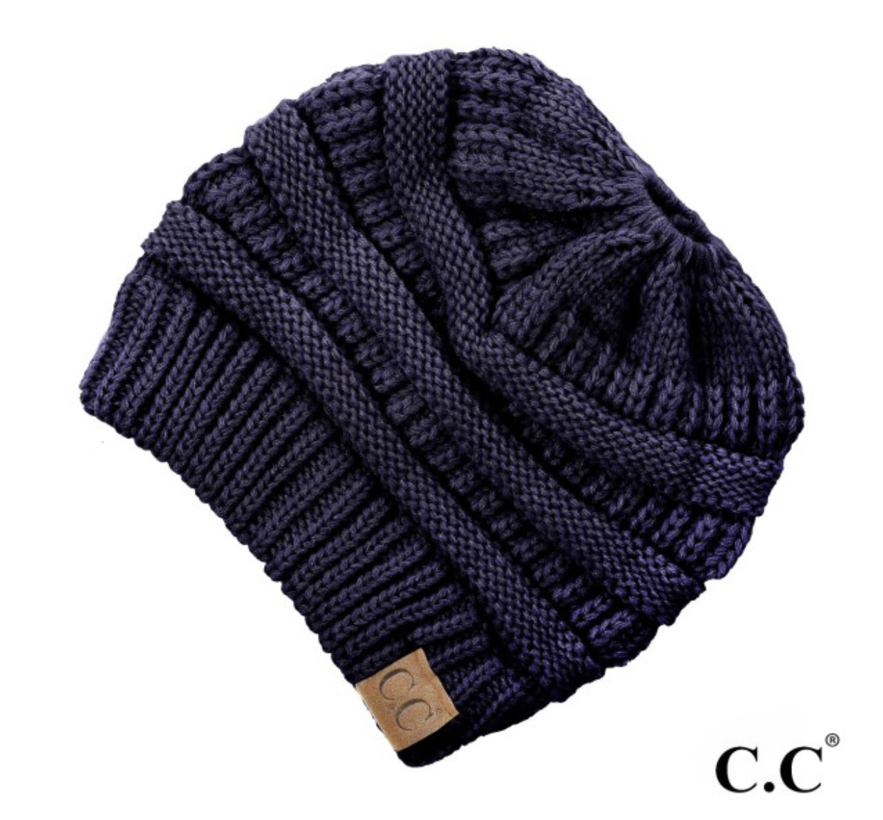 Messy Bun Beanie