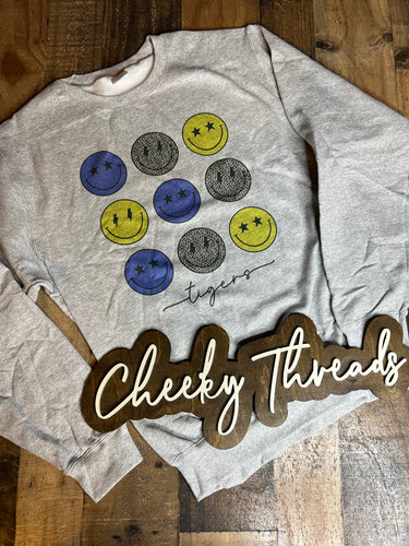 Smiley - Frenship Tigers Sweatshirt