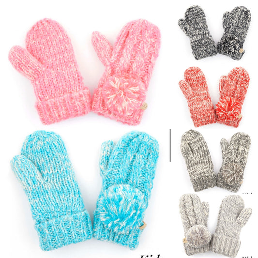 C.C Kids Pom Gloves