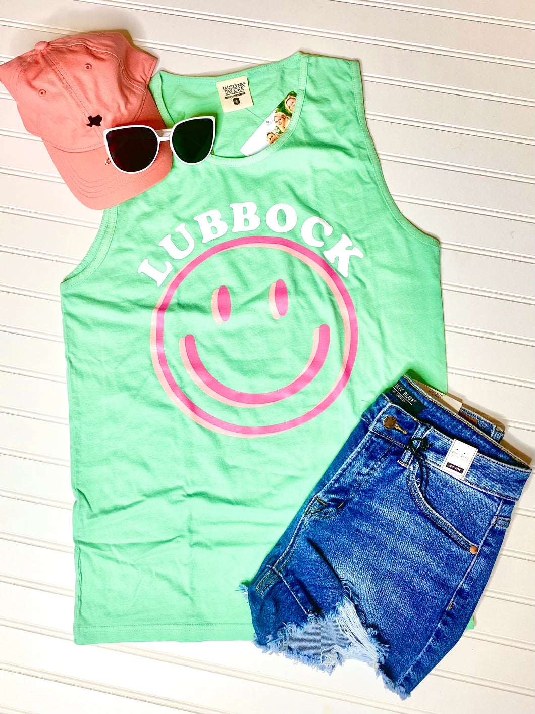 Lubbock Happy Face Tank