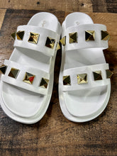 Load image into Gallery viewer, Stayley Studded Sandals (6, 7 &amp; 8)