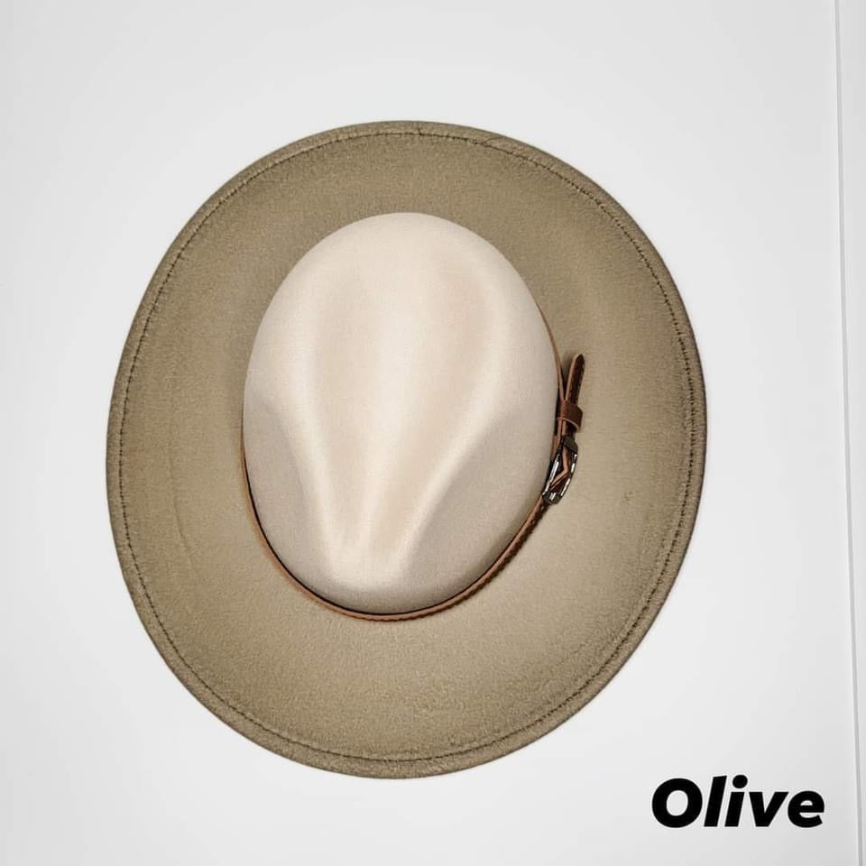 Ombre Wide Brim Hat