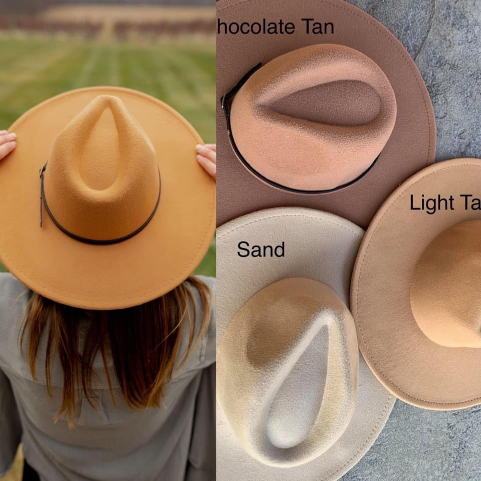 Whitney Wide Brim Hat